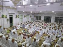 Shahrullaah 1439: Istiqbaal of Ra's ul Hudood saheb at Taiyebi Masjid during Nisf il Layl